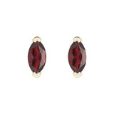Solitaire V-Prong Stud Earrings