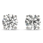 14K White Gold 0.05CT Lab Diamond Studs