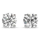 14K White Gold 0.05CT Lab Diamond Studs