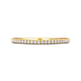 18K Gold Yellow Micropave Wedding Band from the Micropave collection - CM09SWB_18KY_Prm_H-I_SI1
