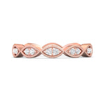 14K Gold Pink Micropave Wedding Band from the Micropave collection - DABFM44S_14KP_Prm_H-I_SI1