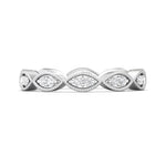 14K Gold White Micropave Wedding Band from the Micropave collection - DABFM44S_14KW_Prm_H-I_SI1