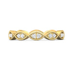 18K Gold Yellow Micropave Wedding Band from the Micropave collection - DABFM44S_18KY_Prm_H-I_SI1