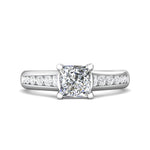 Platinum White Channel/Shared Prong Engagement Ring from the Channel/Shared Prong collection - DERC01XS_PlatW_Pr_6_Prm_H-I_SI1