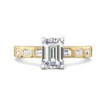 Channel/Shared Prong Engagement Ring from the Channel/Shared Prong collection