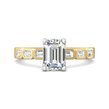 Channel/Shared Prong Engagement Ring from the Channel/Shared Prong collection
