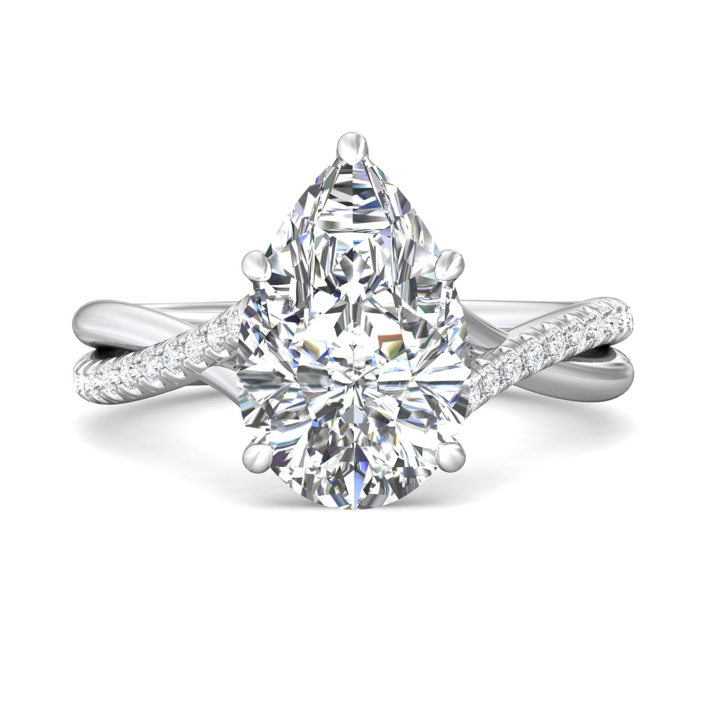 Split Shank Engagement Ring from the Split Shank collection