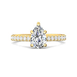 18K Gold Yellow Micropave Engagement Ring from the Micropave collection - DERM18M_18KY_Ps_9X6_Prm_H-I_SI1