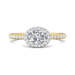14K Gold Yellow/White Micropave Halo Engagement Ring from the Micropave Halo collection - DERMH76R_14KYW_OvH_7X5_Prm_H-I_SI1