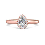 18K Gold Pink Solitaire Engagement Ring from the Solitaire collection - DERSH01XXSR_18KP_PsH_6.0X4.0_Prm_H-I_SI1