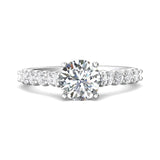 Channel/Shared Prong Engagement Ring from the Channel/Shared Prong collection