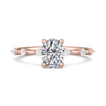 Channel/Shared Prong Engagement Ring from the Channel/Shared Prong collection
