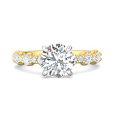 Channel/Shared Prong Engagement Ring from the Channel/Shared Prong collection