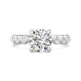 Channel/Shared Prong Engagement Ring from the Channel/Shared Prong collection