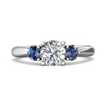 Three Stone Engagement Ring from the Three Stone collection