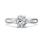 Three Stone Engagement Ring from the Three Stone collection