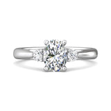 Three Stone Engagement Ring from the Three Stone collection