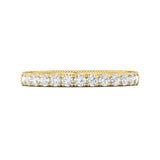 18K Gold Yellow Vintage Wedding Band from the Vintage collection - DWBM5-.50_18KY_Prm_H-I_SI1
