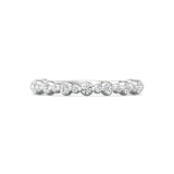14K Gold White Channel/Shared Prong Wedding Band from the Channel/Shared Prong collection - DWBSP14XS_14KW_Prm_H-I_SI1