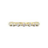 14K Gold Yellow Channel/Shared Prong Wedding Band from the Channel/Shared Prong collection - DWBSP14XS_14KY_Prm_H-I_SI1