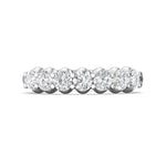 Channel/Shared Prong Wedding Band from the Channel/Shared Prong collection