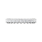 Channel/Shared Prong Wedding Band from the Channel/Shared Prong collection