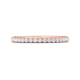 14K Gold Pink Micropave Wedding Band from the Micropave collection - DWBT03PC_14KP_Prm_H-I_SI1