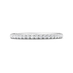Platinum White Micropave Wedding Band from the Micropave collection - DWBT03PC_PlatW_Prm_H-I_SI1
