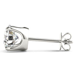 Lab Diamond 14K White Gold Stud Earrings 0.05CT