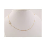 Bezel-Set Cross Necklace or Pendant