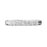 14K Gold White Channel/Shared Prong Wedding Band from the Channel/Shared Prong collection - SPWBAR7-.75_14KW_Prm_H-I_SI1