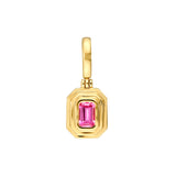 Emerald Pink Sapphire Pendant